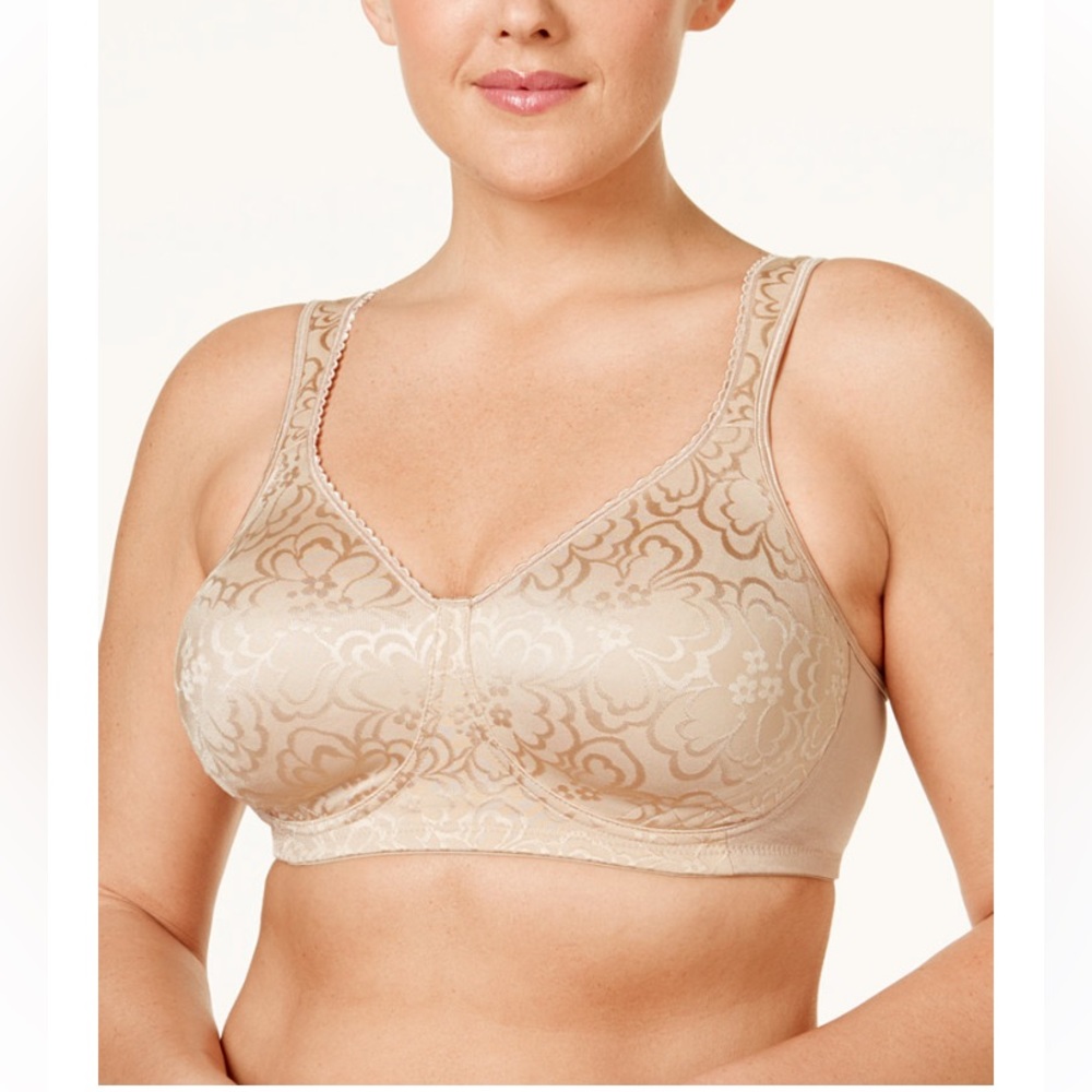 NWT Playtex 18 Hour 4745 Wireless Bra Toffee 38D